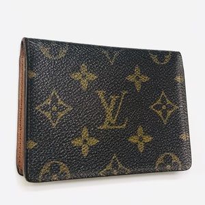 LOUIS VUITTON Monogram Porte Cartes Cardholder